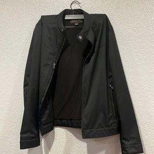 MK Men Black Jacket Small